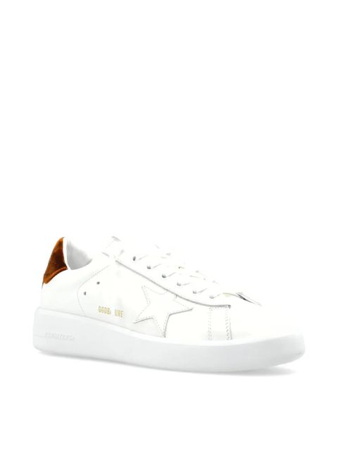 Golden Goose Purestar appliqué-detail leather sneakers - White - zdjęcie produktu nr 2