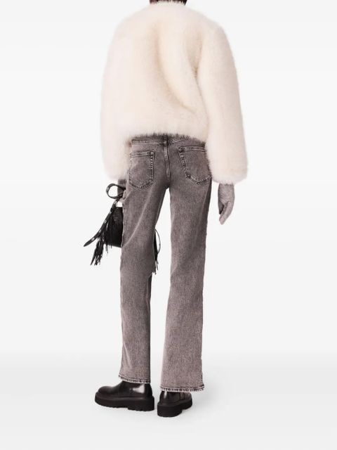 Maje rhinestone-embellished jeans - Grey - zdjęcie produktu nr 2