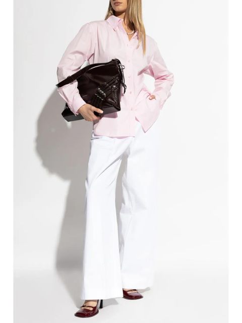 Givenchy embroidered-logo shirt - Pink - zdjęcie produktu nr 2