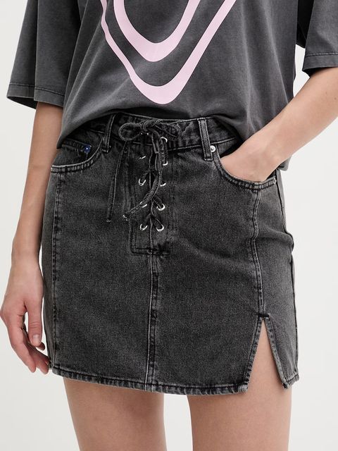 Karl Lagerfeld Jeans spódnica jeansowa - zdjęcie produktu nr 1