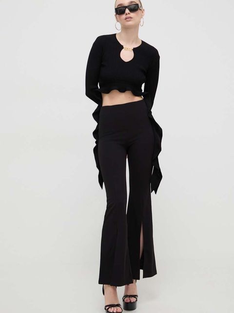 Versace Jeans Couture sweter damski kolor czarny 76HAFM01 CMN33