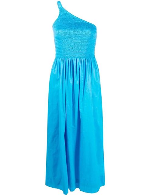 Faithfull the Brand Khalani one-shoulder dress - Blue - zdjęcie produktu nr 1