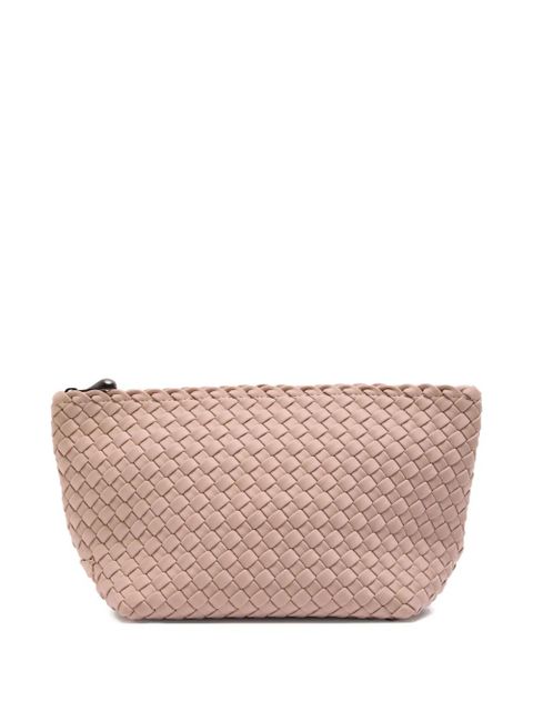 NAGHEDI medium Portofino woven makeup case - Neutrals - zdjęcie produktu nr 1