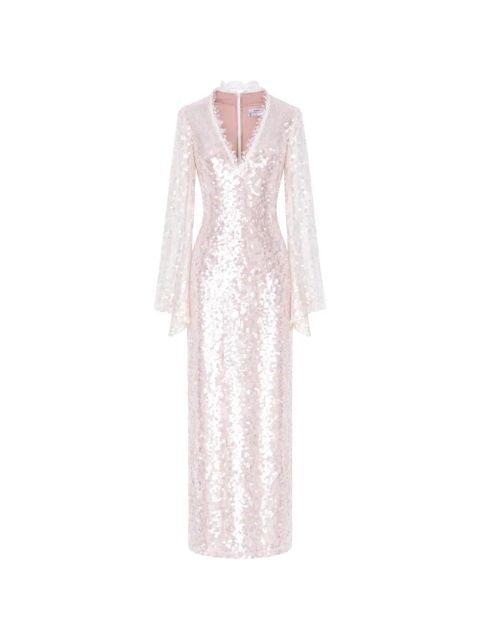 MANURÍ Cléo maxi dress - Pink - zdjęcie produktu nr 1