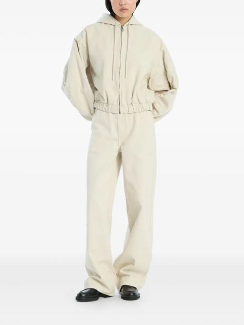 ROTATE BIRGER CHRISTENSEN balloon-sleeve hooded jacket - Neutrals - zdjęcie produktu nr 2