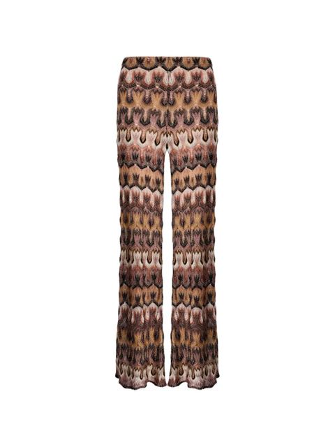 Missoni patterned trousers - Brown - zdjęcie produktu nr 1