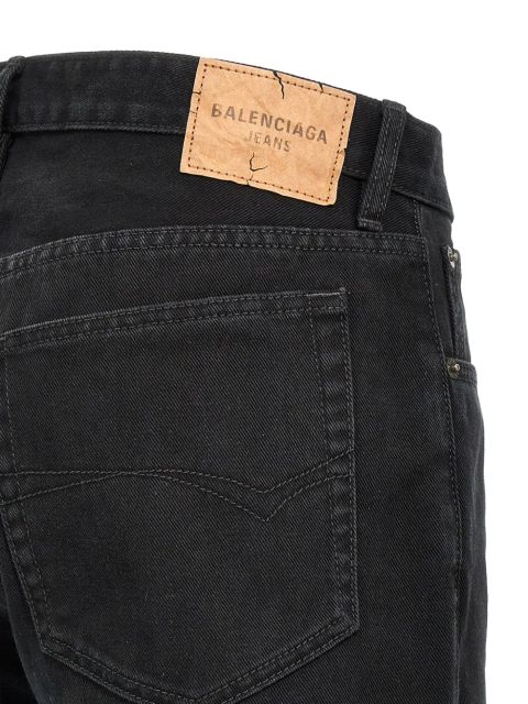 Balenciaga wide-leg jeans - Black