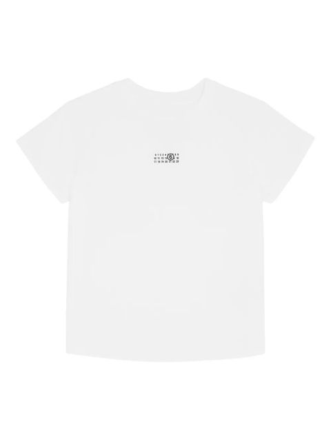 MM6 Maison Margiela crew-neck T-shirt - White - zdjęcie produktu nr 1