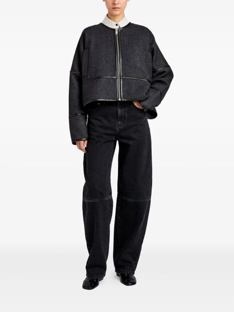 Proenza Schouler Ticiana trim jacket - Grey - zdjęcie produktu nr 2