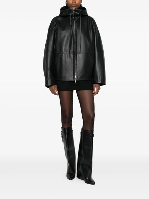 Sportmax hooded zip-up jacket - Black - zdjęcie produktu nr 2