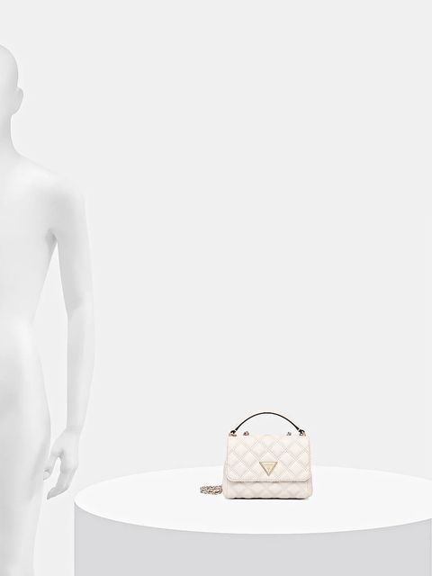 Guess torebka GIULLY kolor biały HWQG96 73740