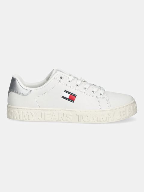 Tommy Jeans sneakersy skórzane TJW LOGO SNEAKER ESS - zdjęcie produktu nr 1