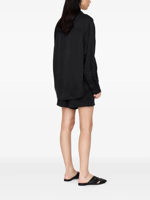 ANINE BING Essie button-down shirt - Black