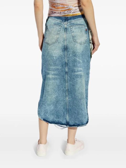 Diesel frayed skirt - Blue - zdjęcie produktu nr 2