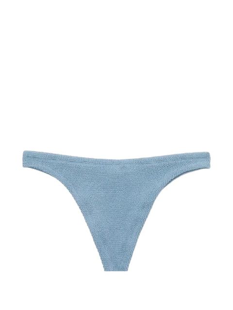 MC2 Saint Barth Naomi crinkled bikini bottom - Blue - zdjęcie produktu nr 2