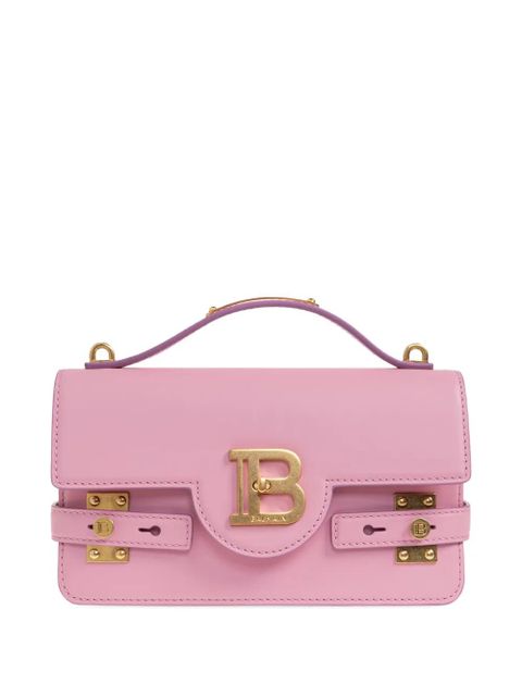 Balmain 24 B-Buzz logo-detail hardware cross body bag - Pink - zdjęcie produktu nr 1