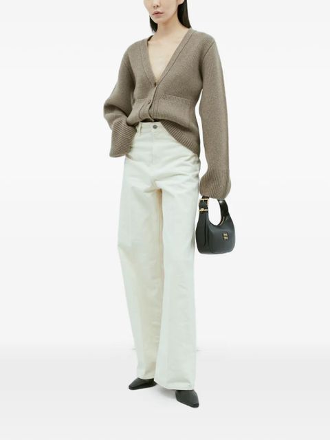 KHAITE The Scarlet cashmere cardigan - Neutrals