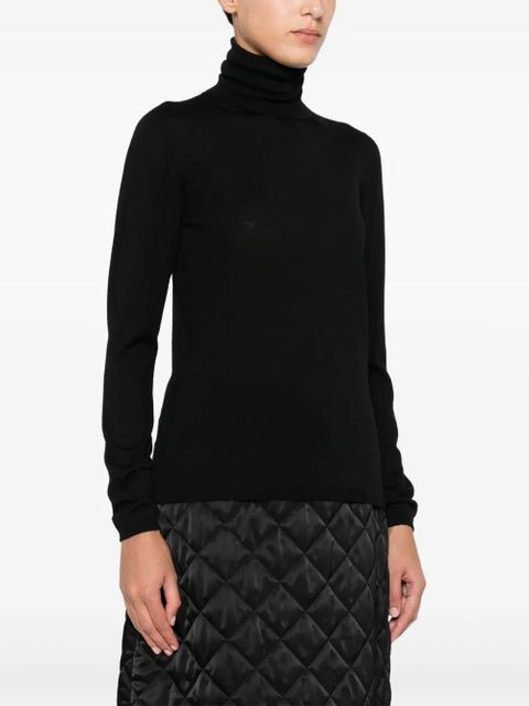 Max Mara Saluto roll-neck sweater - Black