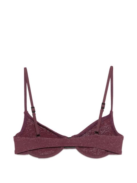 Bond-eye sparkle bikini top - Purple - zdjęcie produktu nr 2