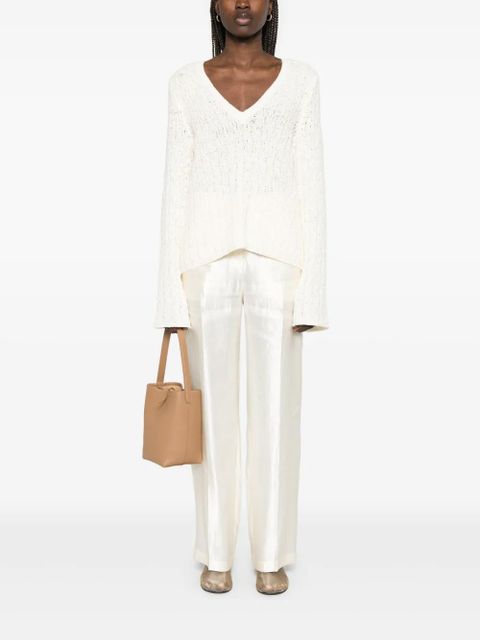 LouLou de Saison Komo sweater - Neutrals - zdjęcie produktu nr 2