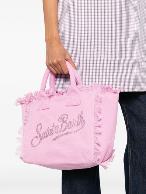 MC2 Saint Barth Colette frayed tote bag - Pink - zdjęcie produktu nr 2