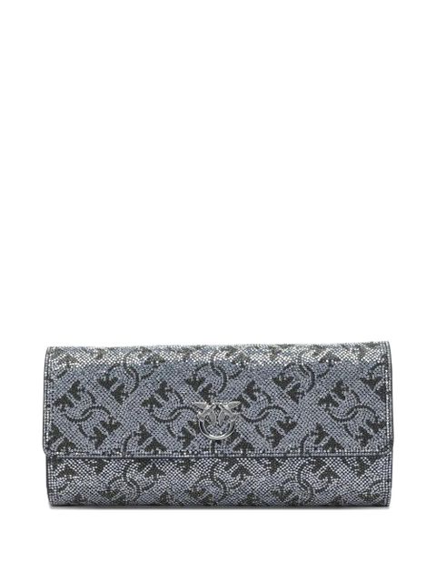 PINKO embellished chain clutch bag - Grey - zdjęcie produktu nr 1
