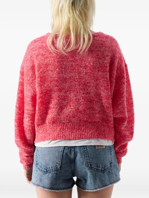 American Vintage Nuggy round-neck wool jumper - Red