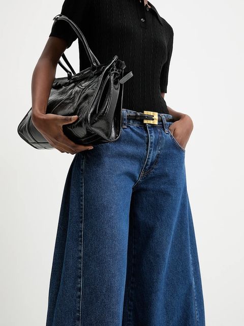 Answear.LAB jeansy damskie kolor niebieski