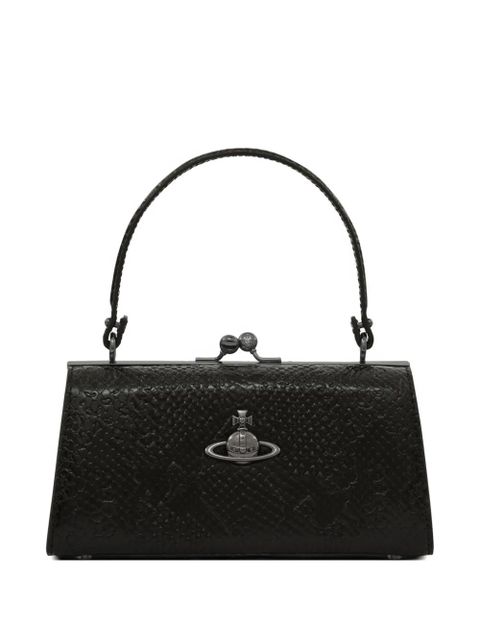 Vivienne Westwood XL Dol Orb-detail tote bag - Black - zdjęcie produktu nr 1
