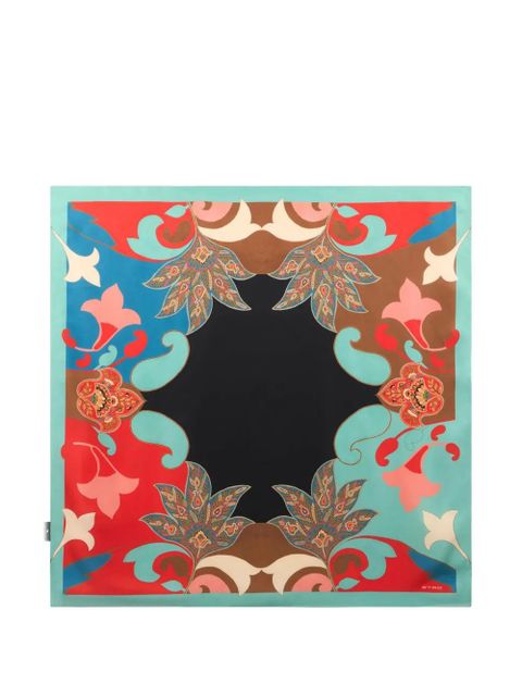 ETRO floral paisley scarf - Black - zdjęcie produktu nr 1