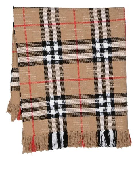Burberry Vintage Check knit scarf - Neutrals - zdjęcie produktu nr 1