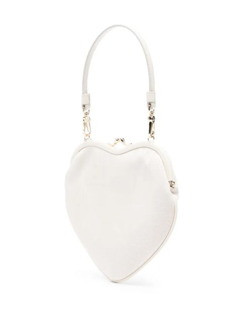 Vivienne Westwood Belle heart-frame mini bag - White - zdjęcie produktu nr 2