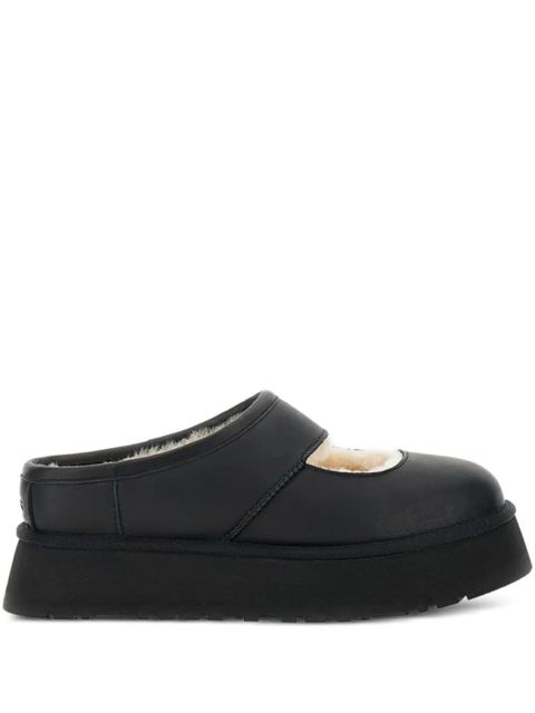 UGG Bea platform leather mules - Black - zdjęcie produktu nr 1