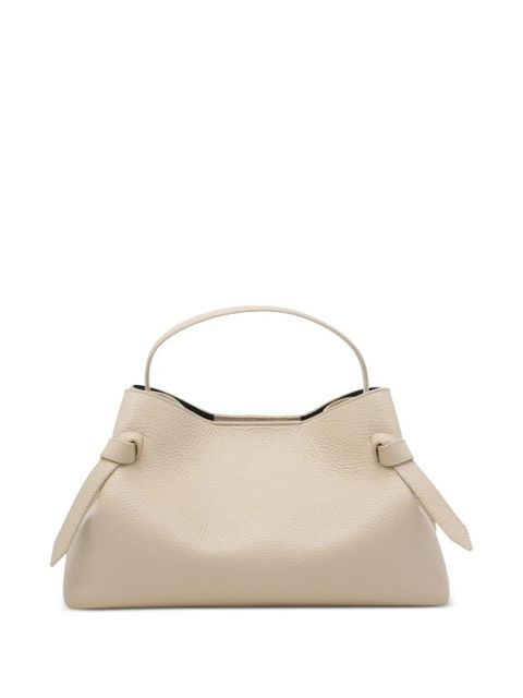 Yuzefi Gyoza leather tote bag - Neutrals