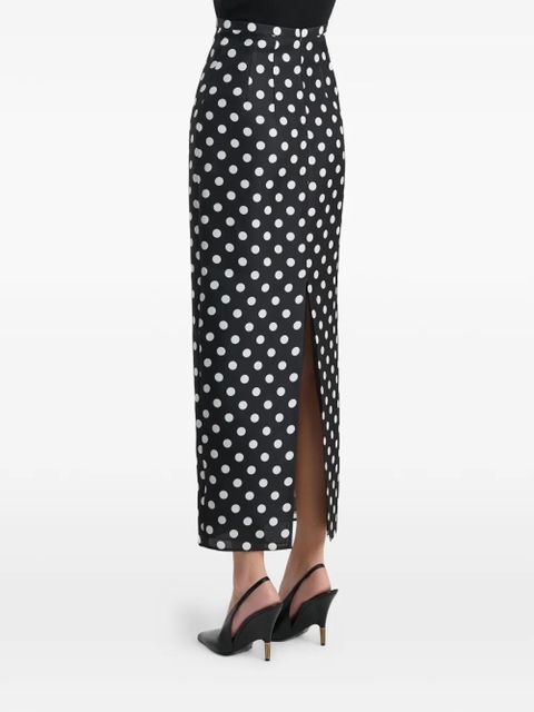 KHAITE Winton skirt - Black