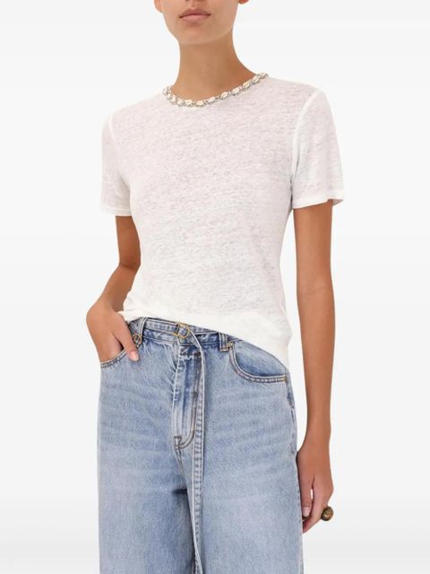 ZIMMERMANN Illuminate T-shirt - White