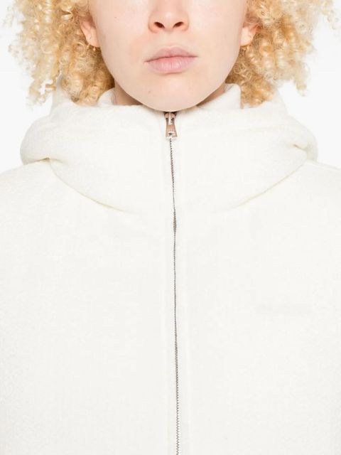 Gucci hooded puffer jacket - White