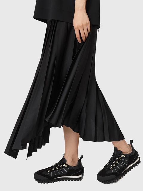 AllSaints sneakersy Nevis Sneaker damskie kolor czarny W058FD