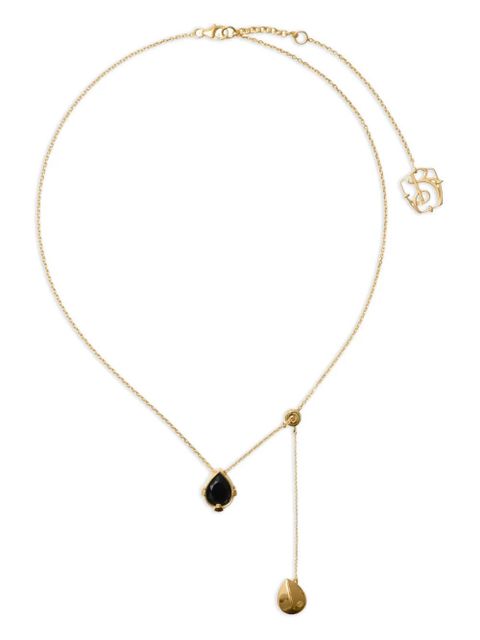 Burberry Shield onyx pendant necklace - Gold - zdjęcie produktu nr 1