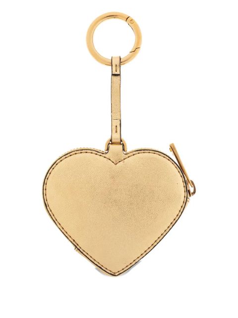 Versace heart-shaped keyring - Gold