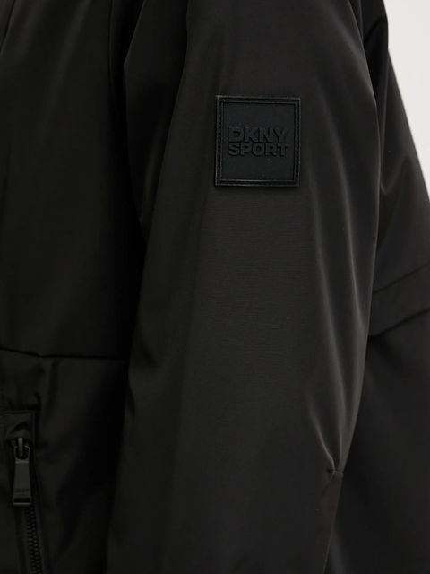 Dkny kurtka kolor czarny przejściowa DP5J9488