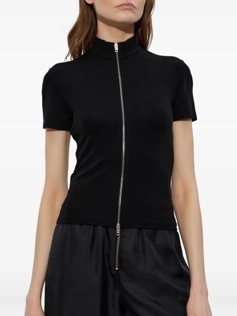 Alexander Wang zip up top - Black