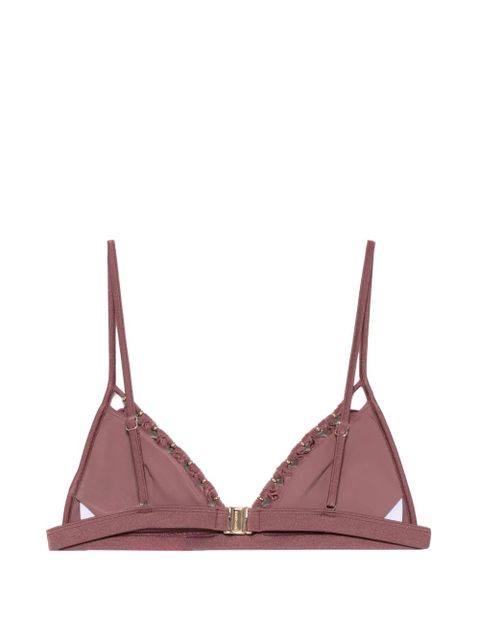 ZIMMERMANN Aster bead-embellished bikini top - Pink - zdjęcie produktu nr 2