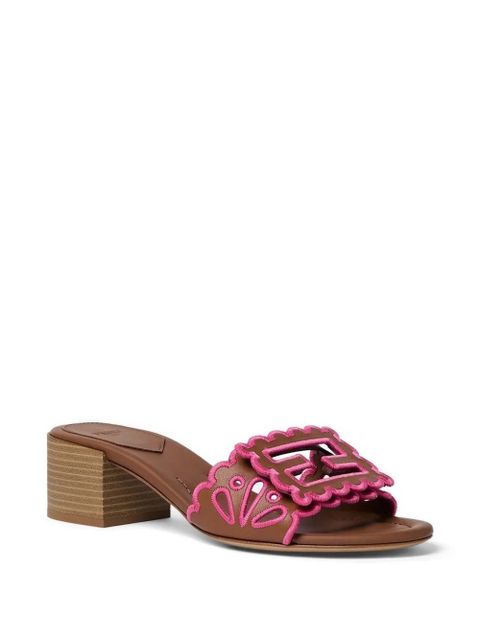 FENDI scalloped sandals - Brown - zdjęcie produktu nr 2