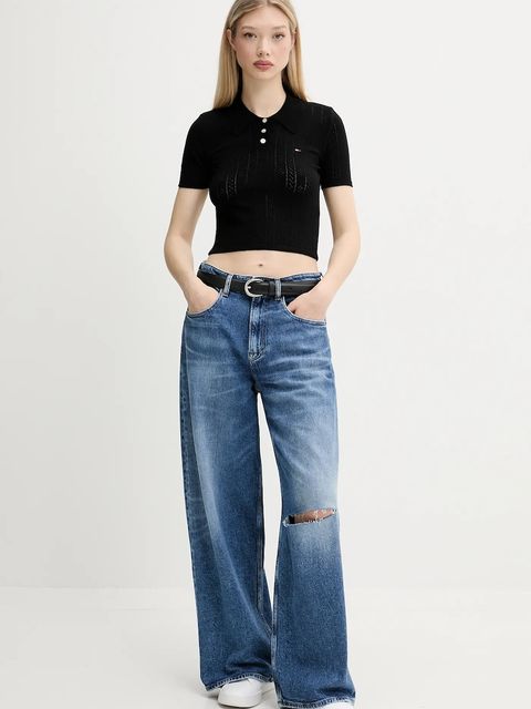Tommy Jeans jeansy damskie high waist DW0DW21377 - zdjęcie produktu nr 2