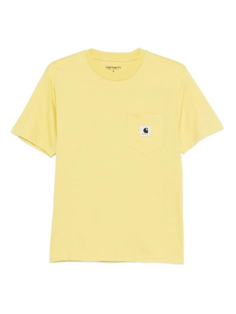 Carhartt WIP logo-patch T-shirt - Yellow - zdjęcie produktu nr 1