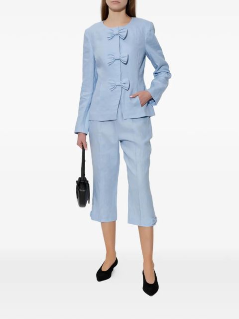 Posse Harper bow jacket - Blue