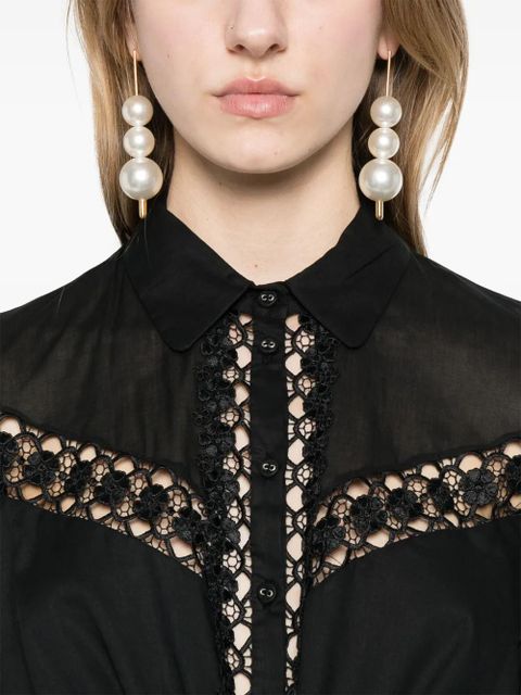 Charo Ruiz Ibiza Devi blouse - Black - zdjęcie produktu nr 2