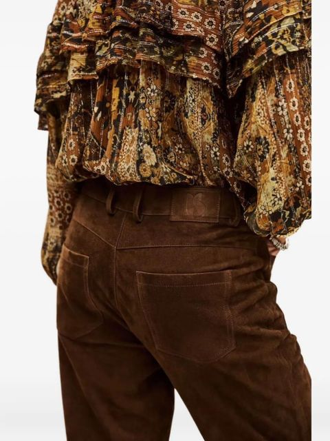 Ba&Sh Mossi patch-pocket trousers - Brown