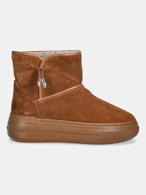 Furla śniegowce zamszowe Nuage Snow Boot kolor brązowy YK30NUA BX4212 RY000 - zdjęcie produktu nr 2